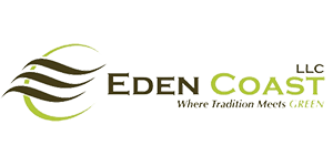 The Eden Coast LLC Logo. It also says "Where Tradition Meets Green."